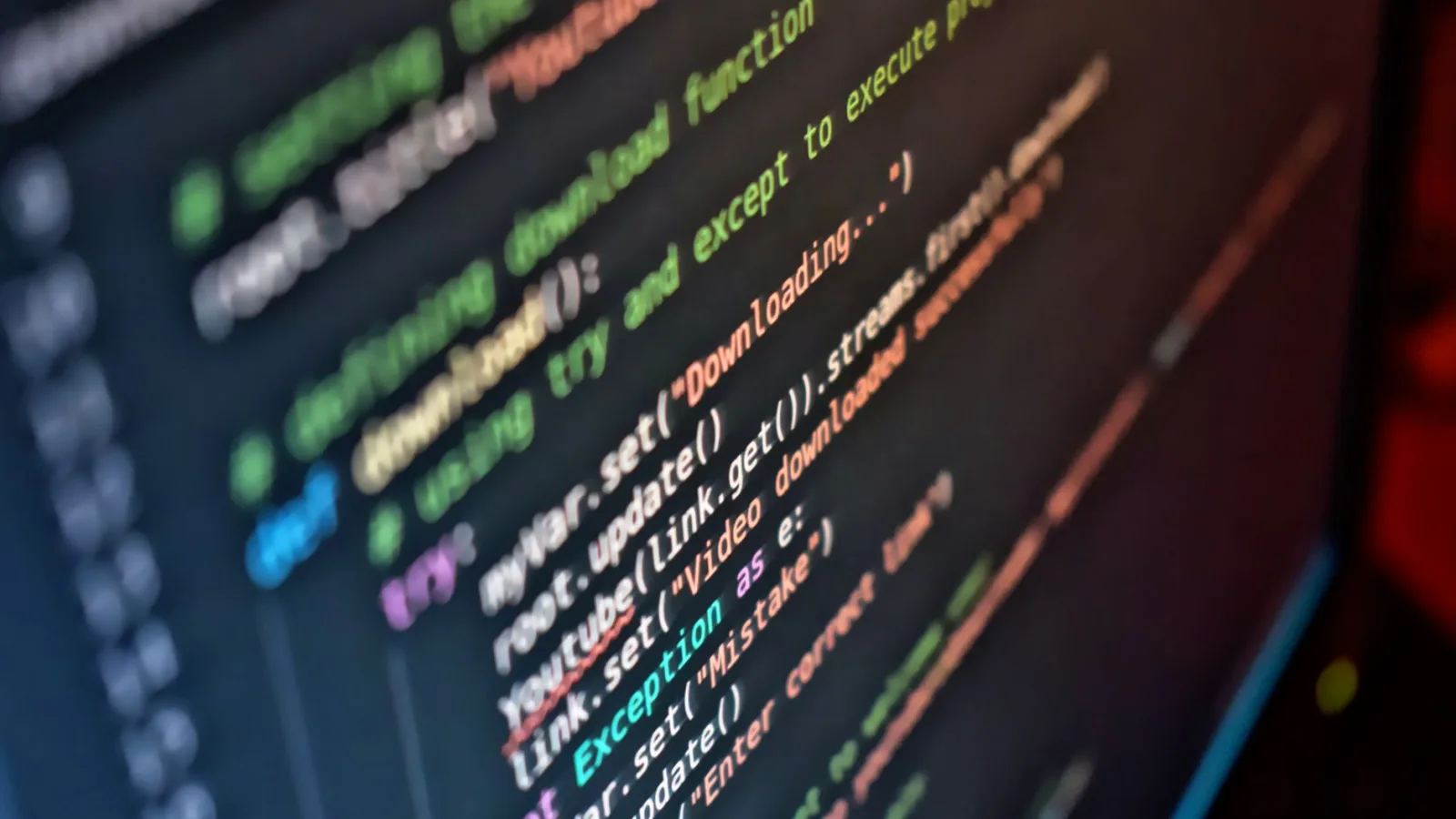 A C# code editor showing a struct definition